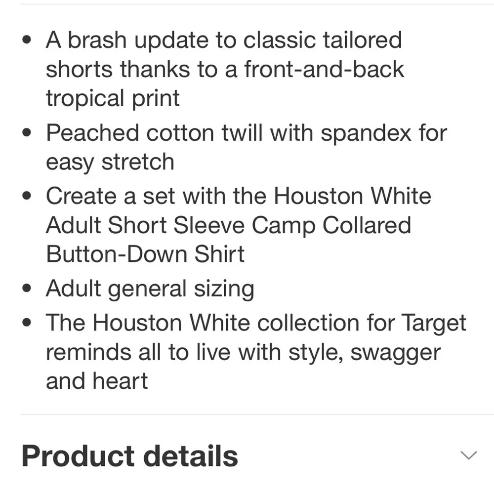 Houston White Men's 8
